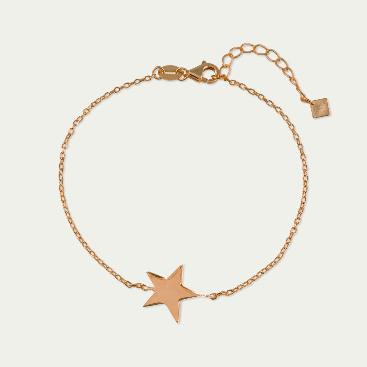Armkette Stern – 925 Sterling Silber 18K Roségold vergoldet | Sucre Fine Jewelry