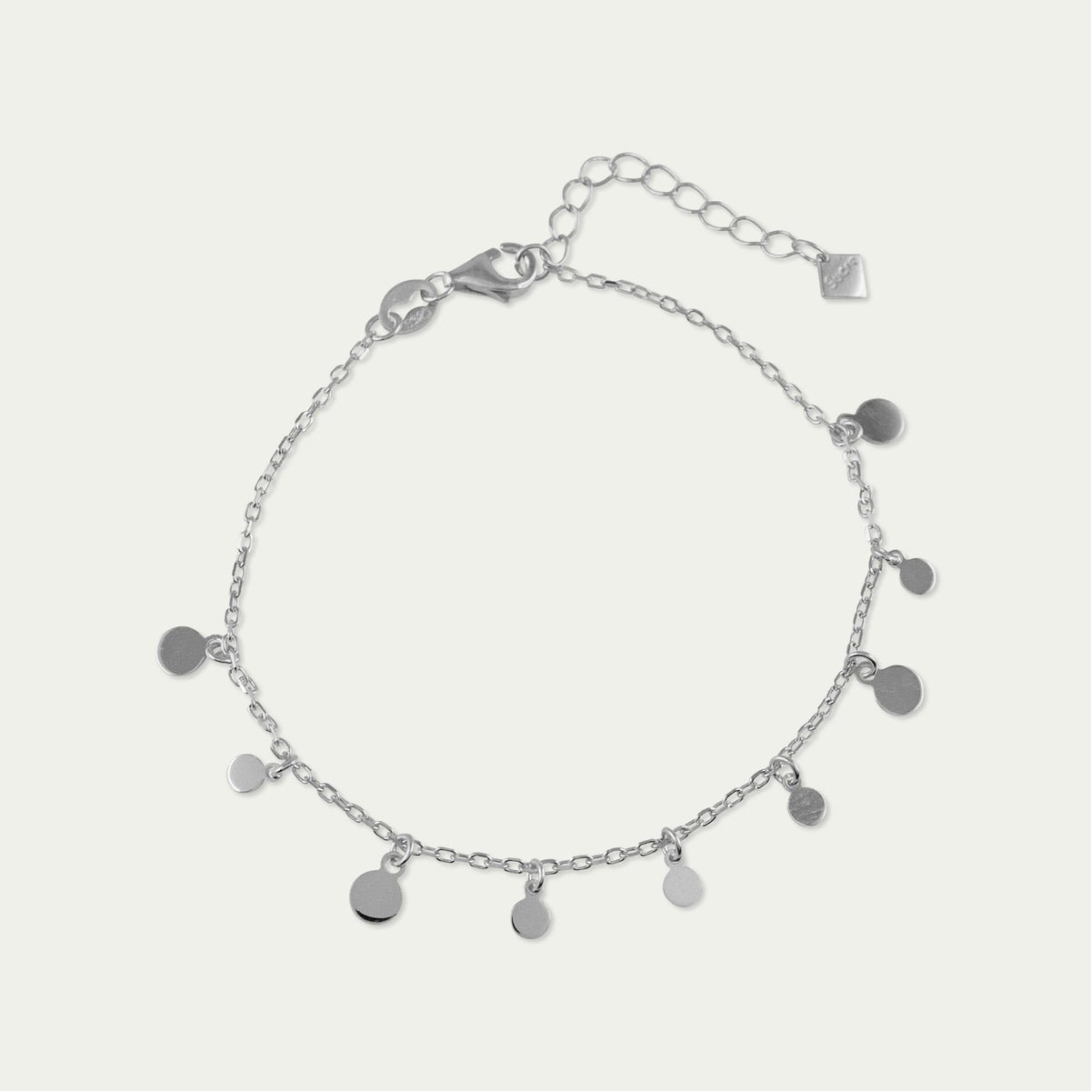 Plättchen Armkette Sprinkle – 925 Sterling Silber | Sucre Fine Jewelry