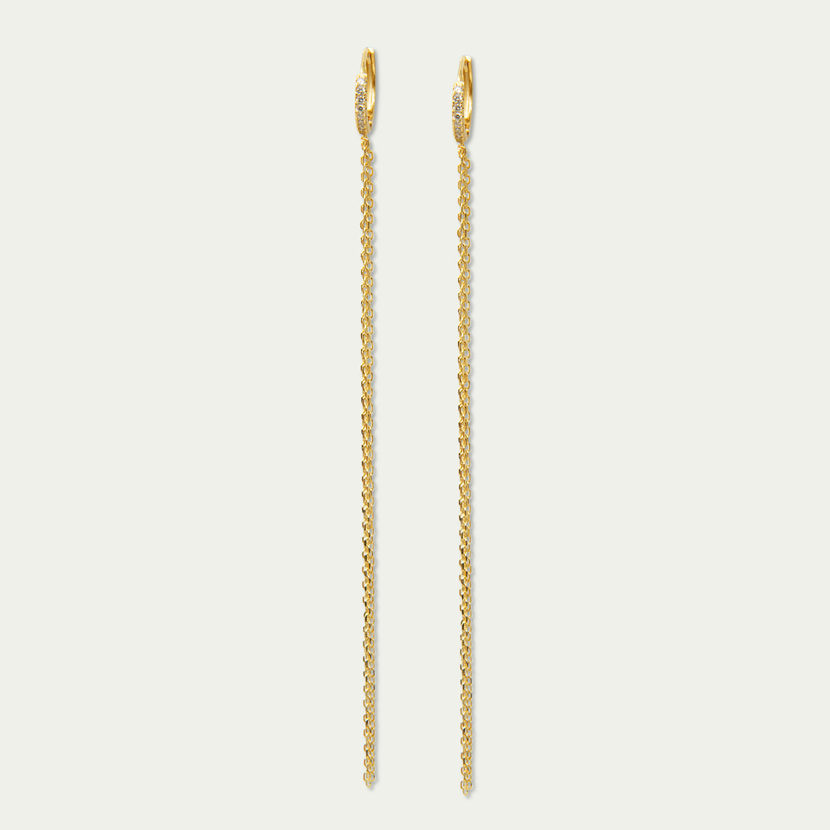 Creole Chain – 925 Sterling Silber 18K Gelbgold vergoldet, 10 cm Länge | Sucre Fine Jewelry