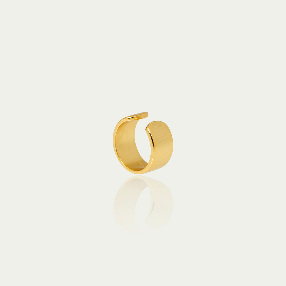 Earcuff Bright – 925 Sterling Silber 18K Gelbgold vergoldet | Sucre Fine Jewelry