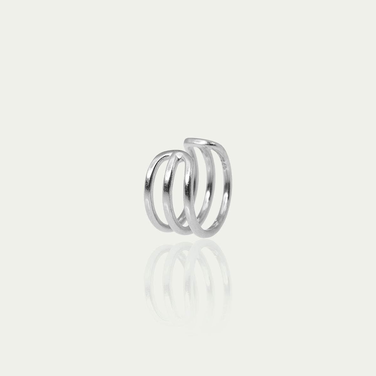 Earcuff Tripple mit 1,1 cm Durchmesser – 925 Sterling Silber | Sucre Fine Jewelry