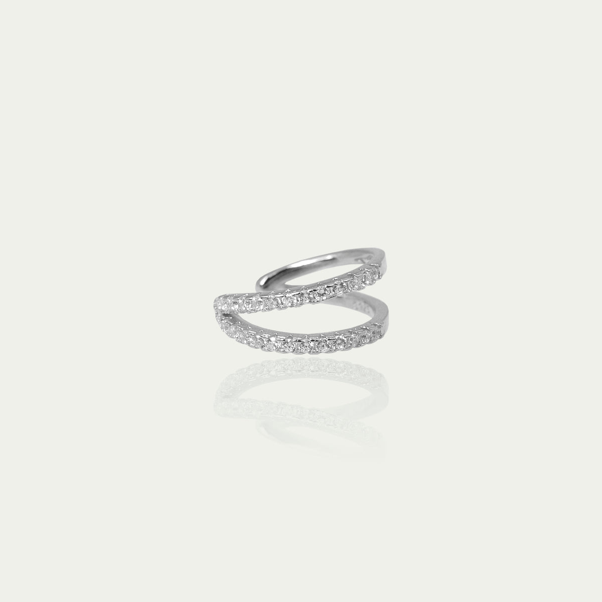 Earcuff Shiny mit Zirkonia – 925 Sterling Silber | Sucre Fine Jewelry