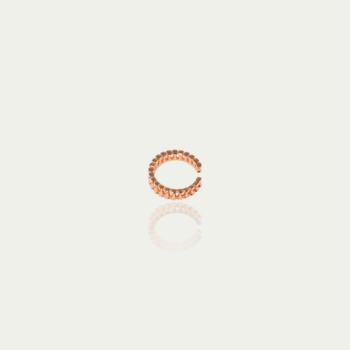 Earcuff Infinity – 925 Sterling Silber 18K Roségold vergoldet | Sucre Fine Jewelry