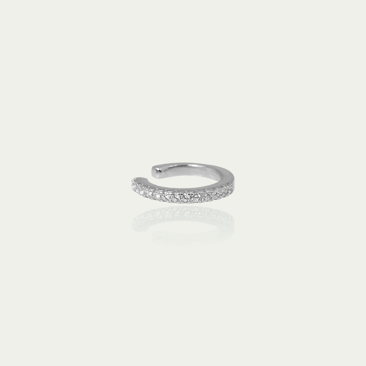 Earcuff mit Zirkonia – 925 Sterling Silber | Sucre Fine Jewelry