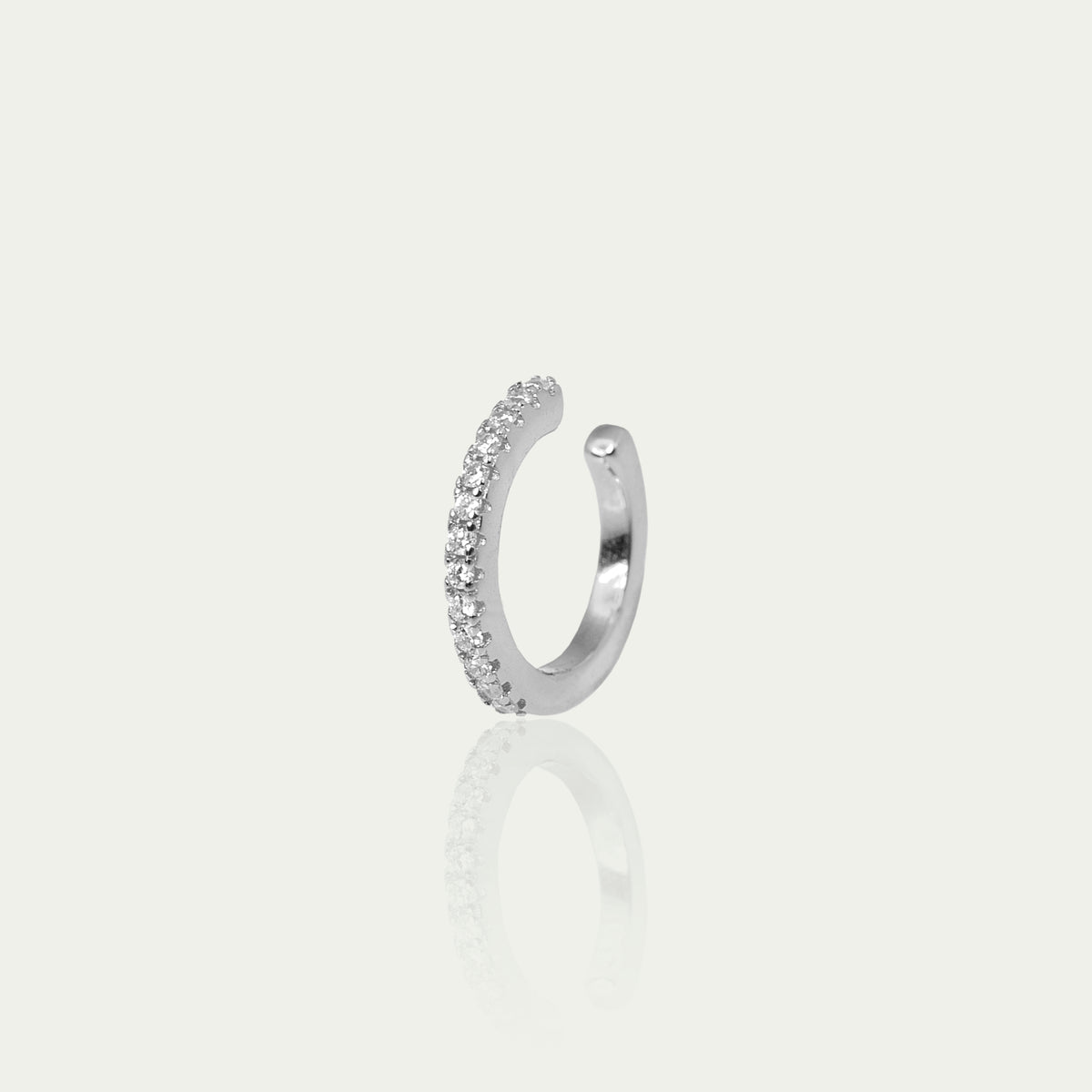 Earcuff mit Zirkonia – 925 Sterling Silber | Sucre Fine Jewelry
