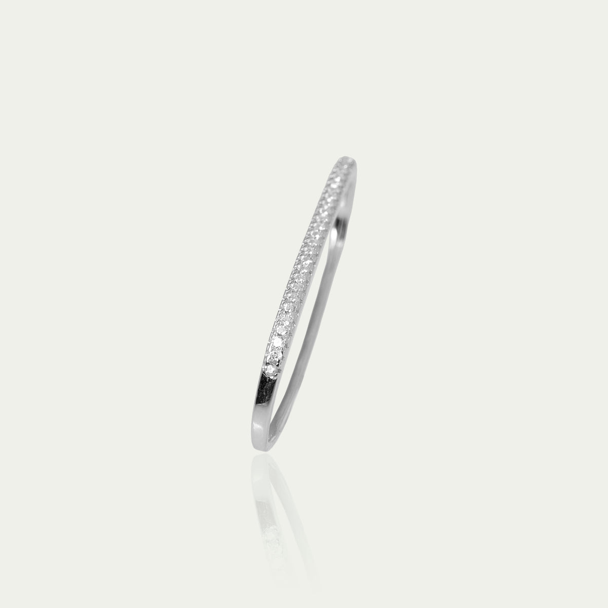 Earcuff Bar mit Zirkonia – 925 Sterling Silber | Sucre Fine Jewelry