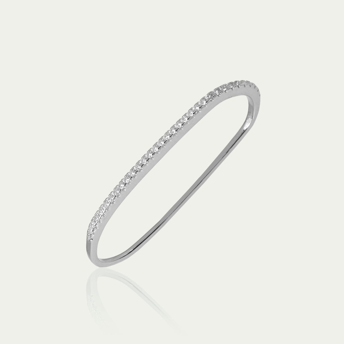 Earcuff Bar mit Zirkonia – 925 Sterling Silber | Sucre Fine Jewelry