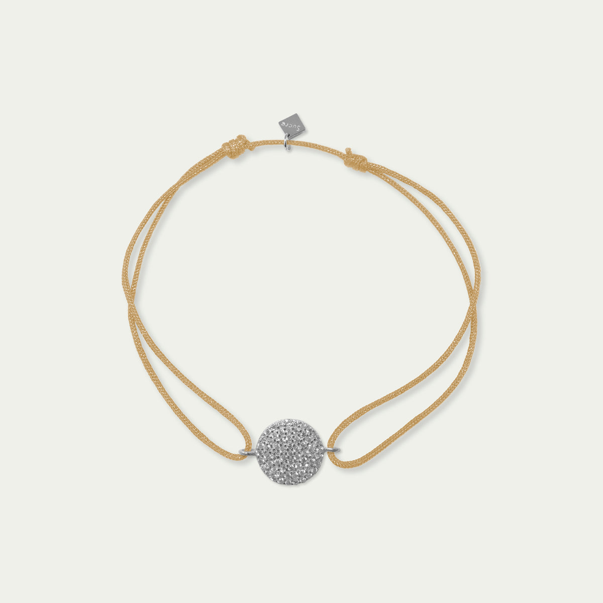 Glücksarmbändchen Pavé mit Zirkonia – 925 Sterling Silber | Sucre Fine Jewelry