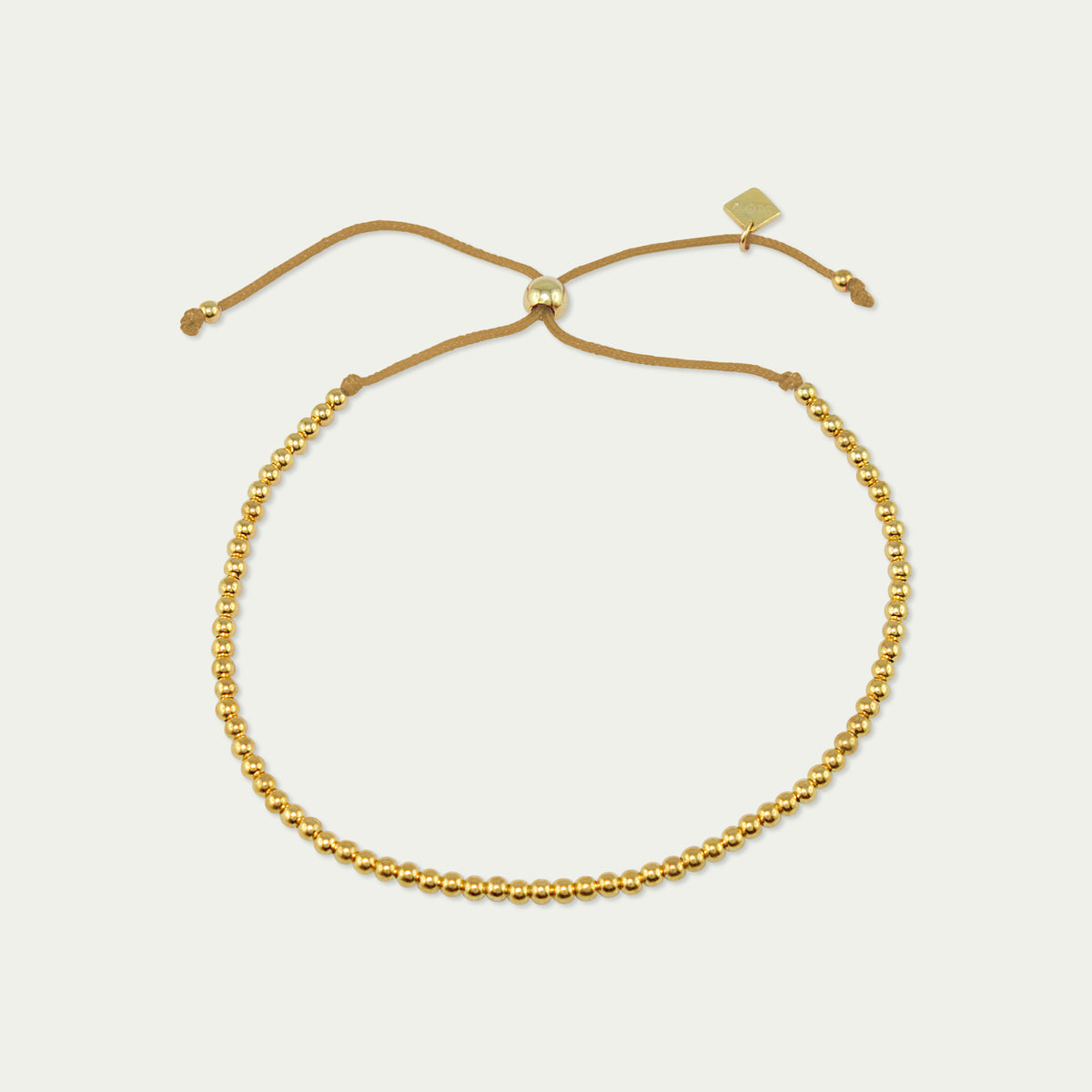 Glücksarmbändchen Bubbles – 925 Sterling Silber 18K Gelbgold vergoldet | Sucre Fine Jewelry