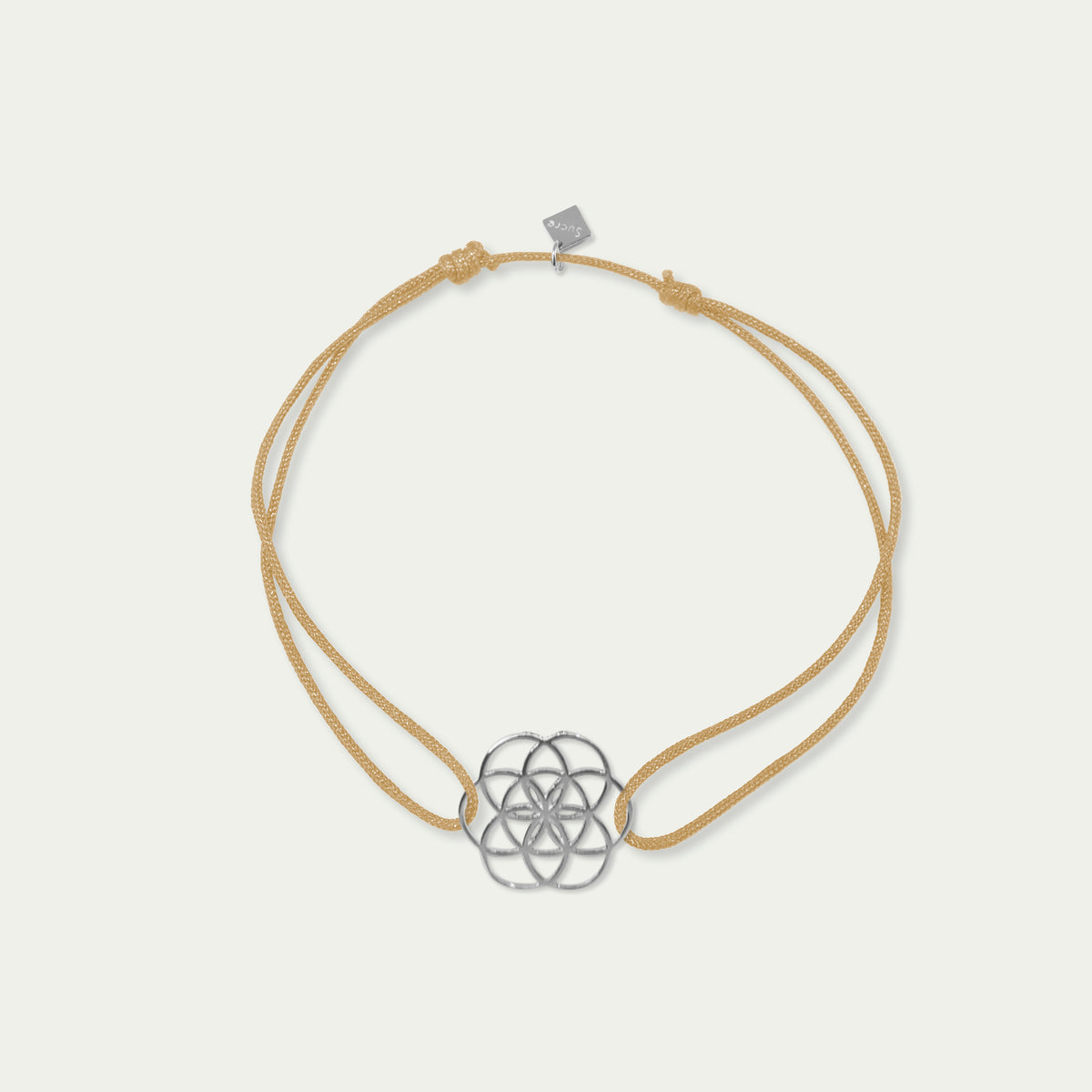 Glücksarmbändchen Lebensblume – 925 Sterling Silber | Sucre Fine Jewelry