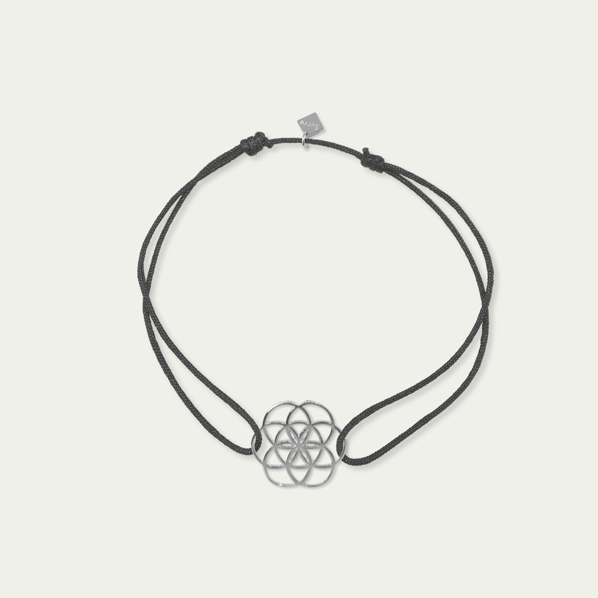 Glücksarmbändchen Lebensblume – 925 Sterling Silber | Sucre Fine Jewelry