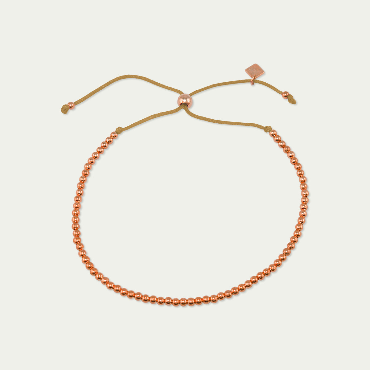 Glücksarmbändchen Bubbles – 925 Sterling Silber 18K Roségold vergoldet | Sucre Fine Jewelry