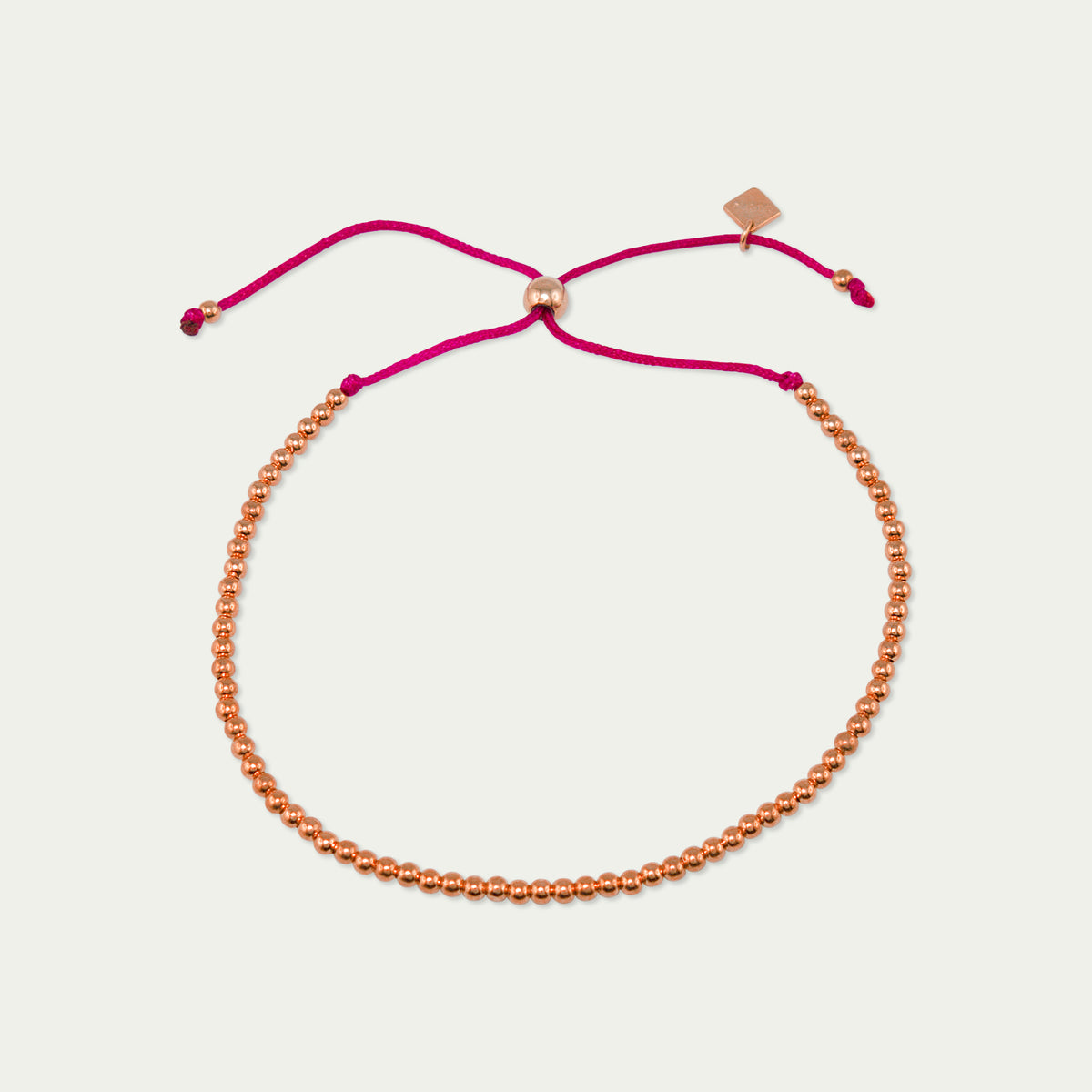 Glücksarmbändchen Bubbles – 925 Sterling Silber 18K Roségold vergoldet | Sucre Fine Jewelry