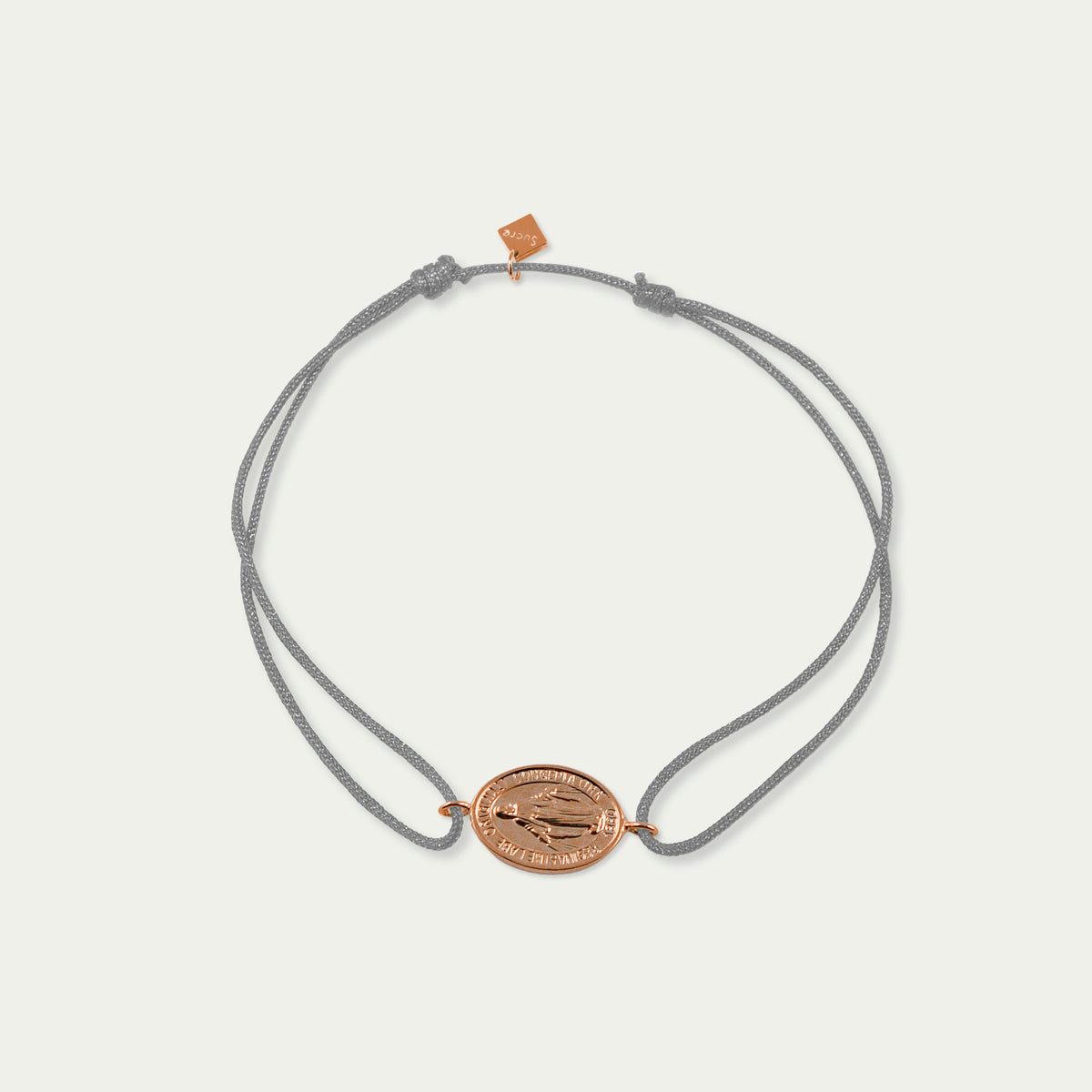 Glücksarmbändchen Madonna – 925 Sterling Silber 18K Roségold vergoldet | Sucre Fine Jewelry