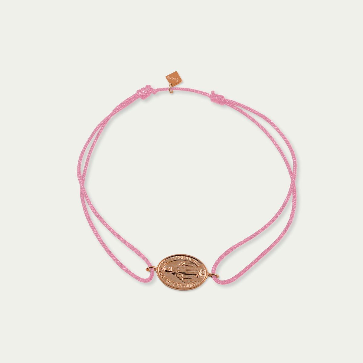 Glücksarmbändchen Madonna – 925 Sterling Silber 18K Roségold vergoldet | Sucre Fine Jewelry