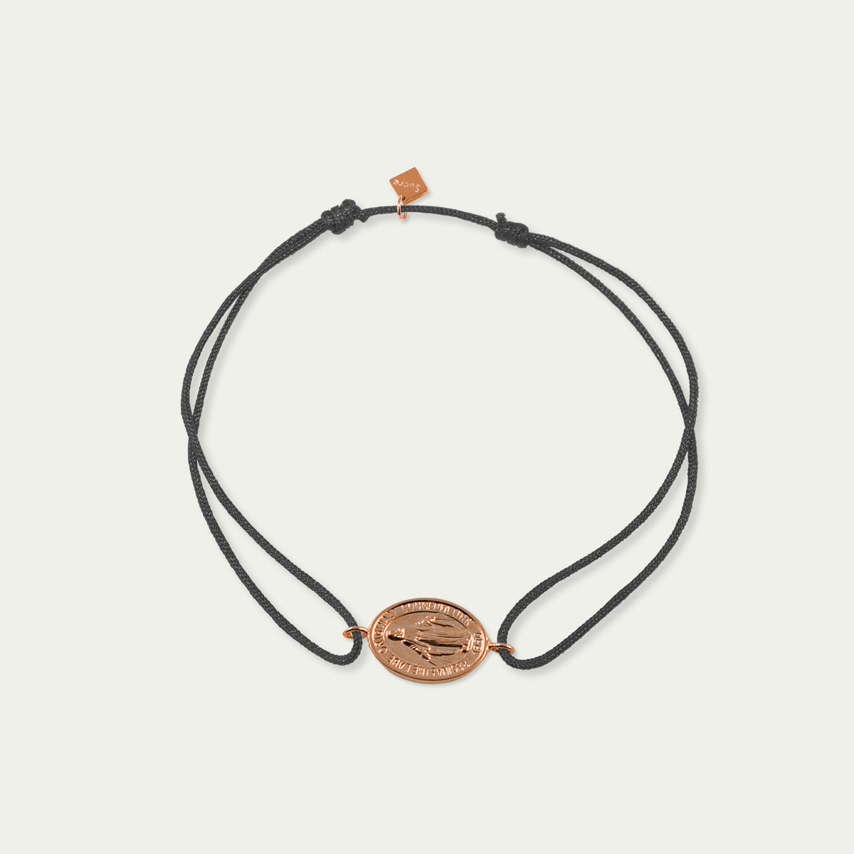 Glücksarmbändchen Madonna – 925 Sterling Silber 18K Roségold vergoldet | Sucre Fine Jewelry