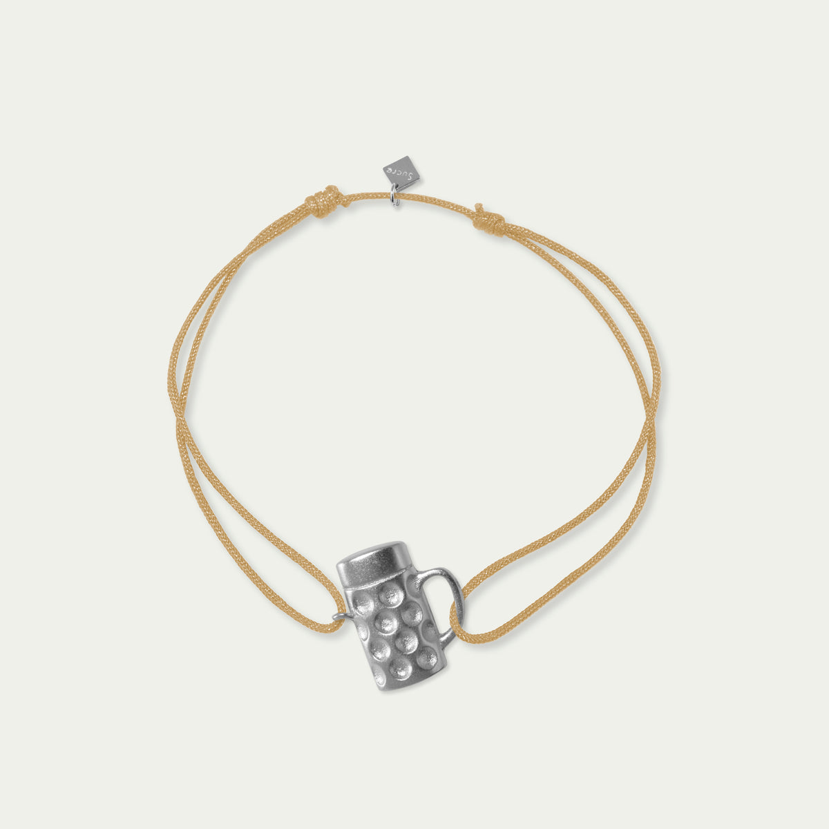 Glücksarmbändchen Maßkrug – 925 Sterling Silber | Sucre Fine Jewelry