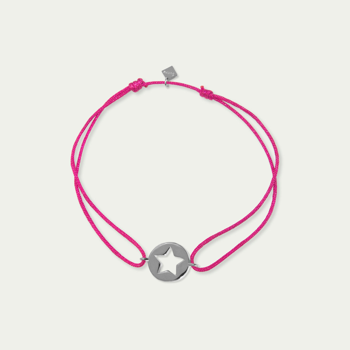 Glücksarmbändchen Star Disc – 925 Sterling Silber | Sucre Fine Jewelry