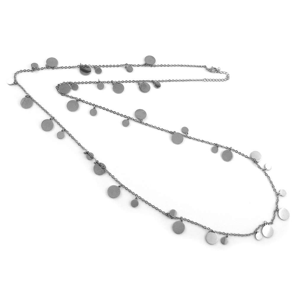 Halskette Endless Disc – Edelstahl | Sucre Fine Jewelry