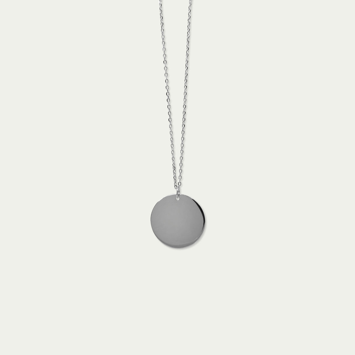 Halskette Big Coin – 925 Sterling Silber | Sucre Fine Jewelry
