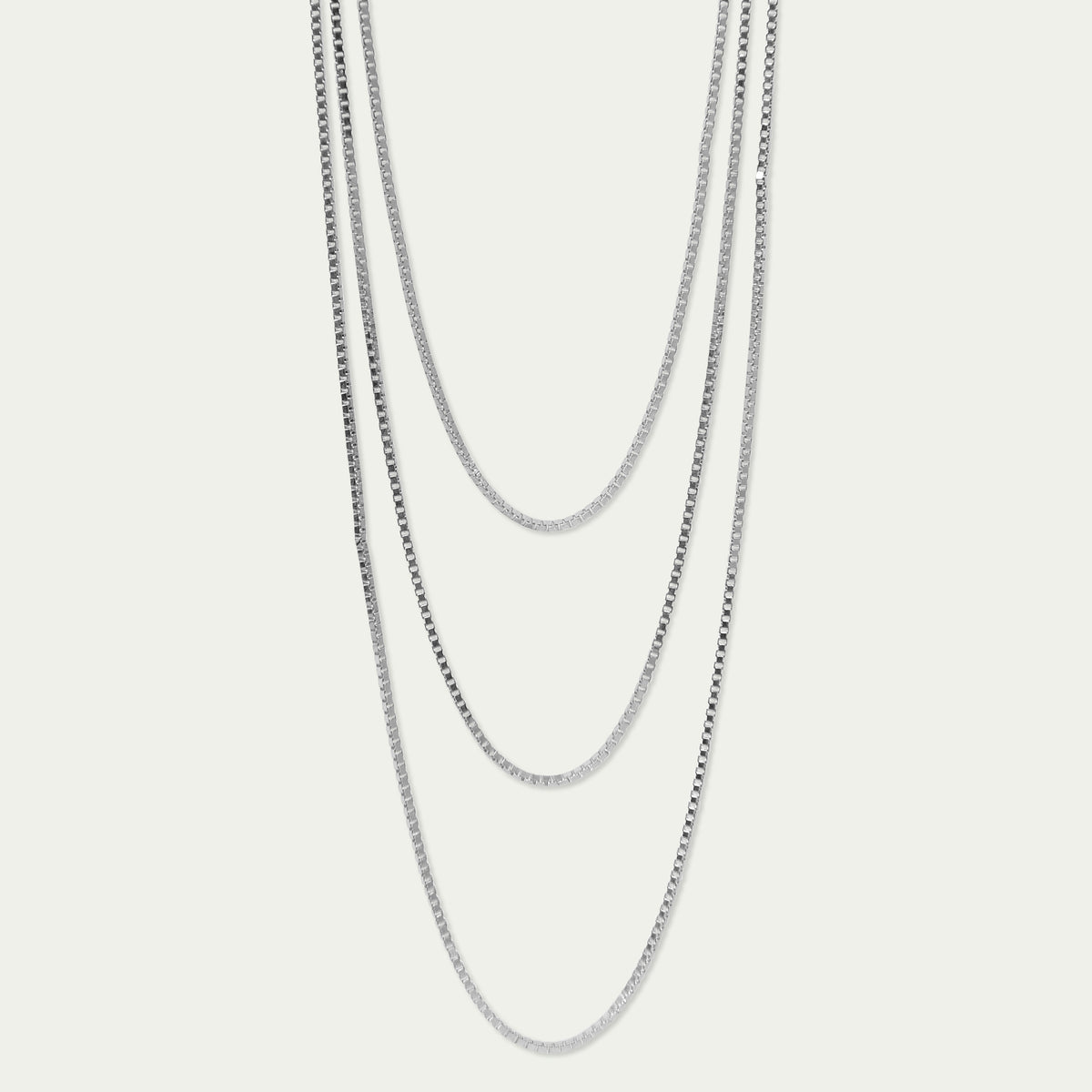 Halskette Box Chain Layering – 925 Sterling Silber | Sucre Fine Jewelry