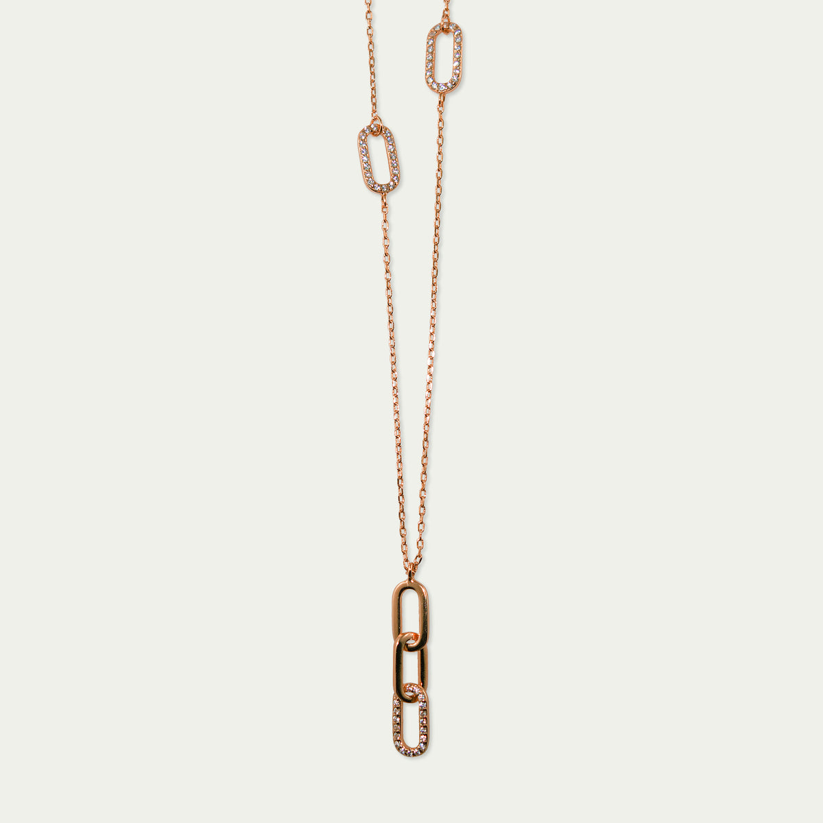 Halskette Chunky Chain – 925 Sterling Silber 18K Roségold vergoldet | Sucre Fine Jewelry