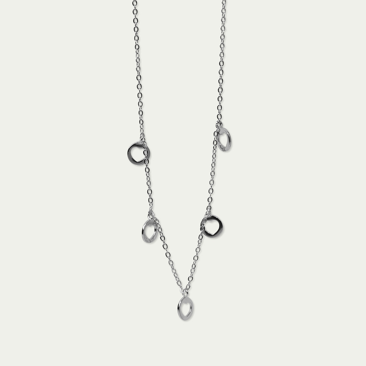 Halskette Disc Heart – 925 Sterling Silber | Sucre Fine Jewelry