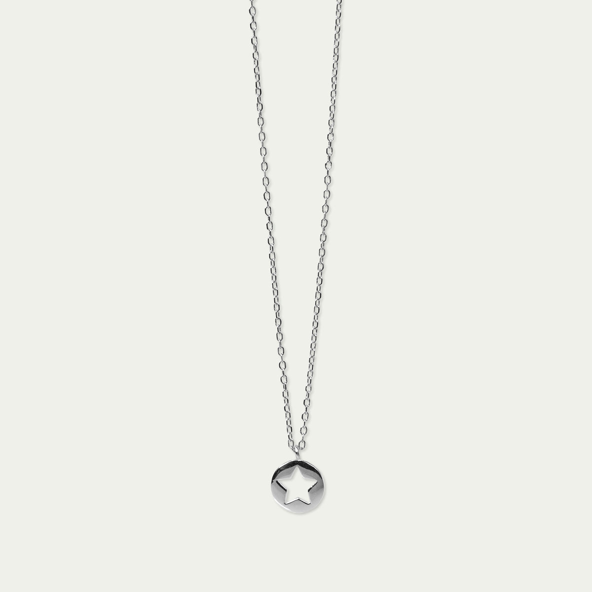 Halskette Disc Star – 925 Sterling Silber | Sucre Fine Jewelry