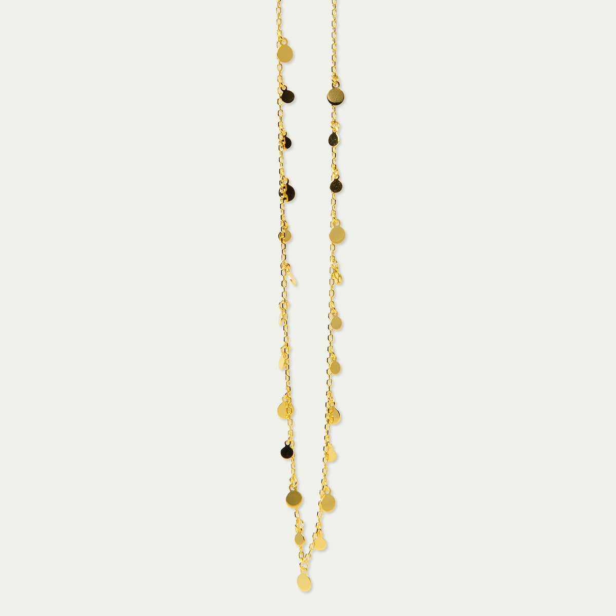 Halskette Sprinkle – 925 Sterling Silber 18K Gelbgold vergoldet | Sucre Fine Jewelry