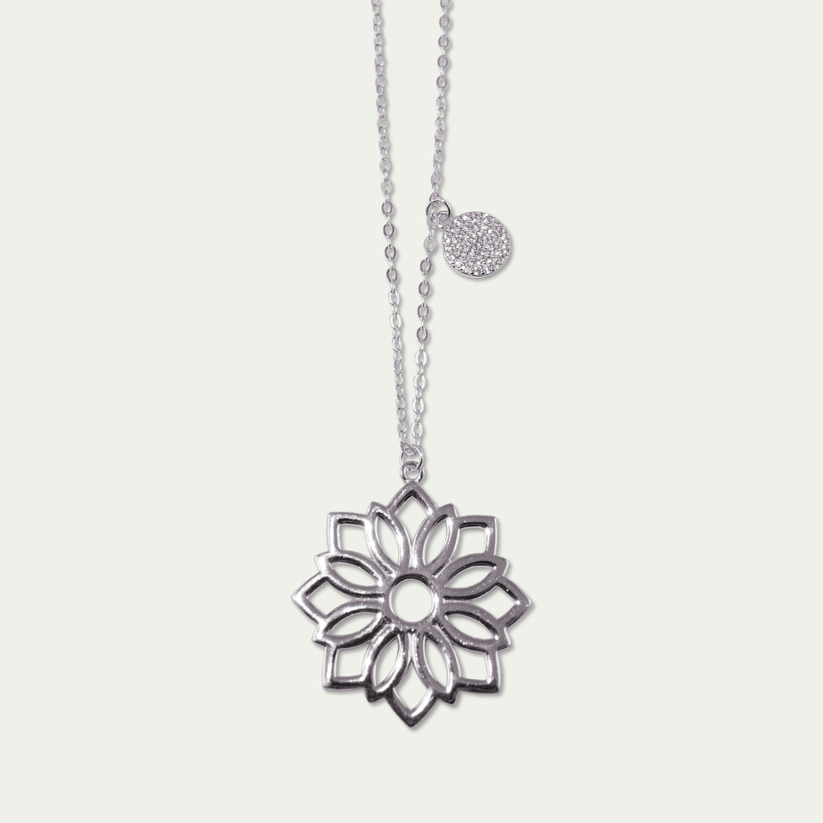 Halskette Lotus – 925 Sterling Silber | Sucre Fine Jewelry