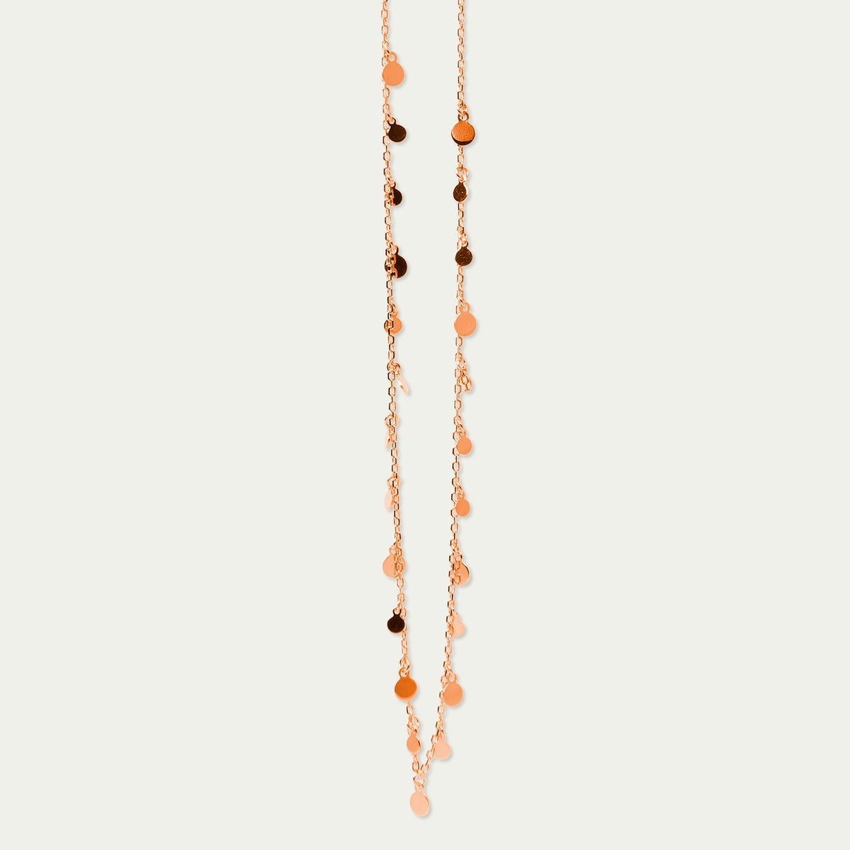 Halskette Sprinkle – 925 Sterling Silber 18K Roségold vergoldet | Sucre Fine Jewelry