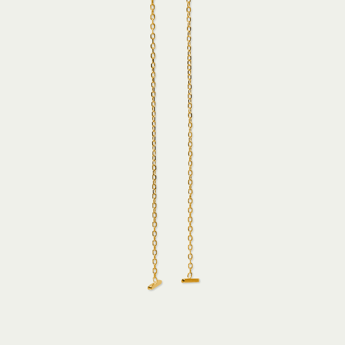 Ohrhänger Bar – 925 Sterling Silber 18K Gelbgold vergoldet | Sucre Fine Jewelry