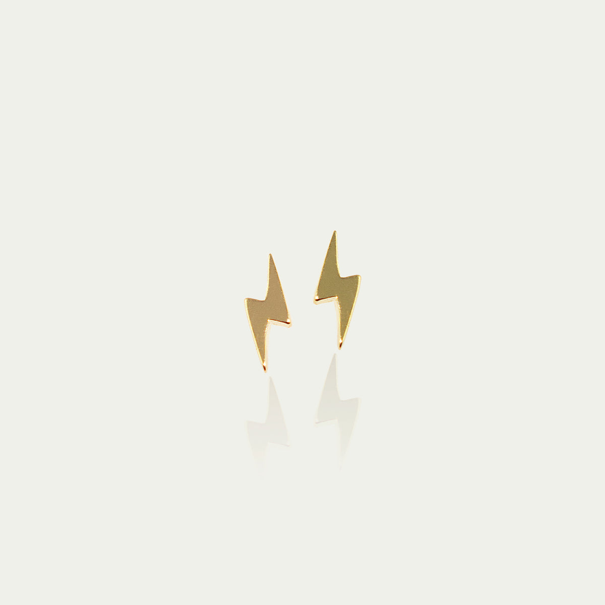 Ohrstecker Flash – 925 Sterling Silber 18K Gelbgold vergoldet | Sucre Fine Jewelry