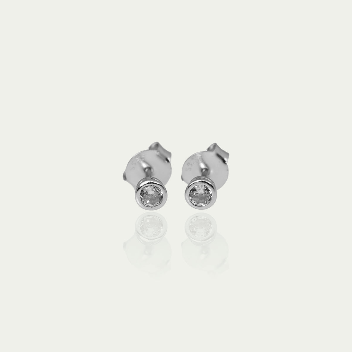 Ohrstecker Glam Crystal – 925 Sterling Silber | Sucre Fine Jewelry