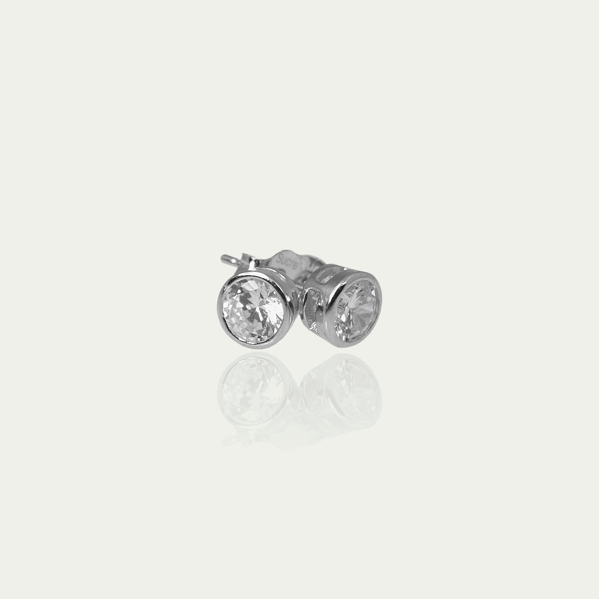 Ohrstecker Glam Crystal – 925 Sterling Silber | Sucre Fine Jewelry