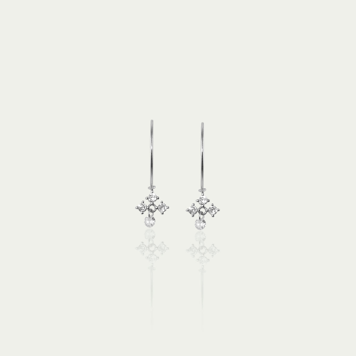 Ohrhänger Flying Stones – 925 Sterling Silber | Sucre Fine Jewelry