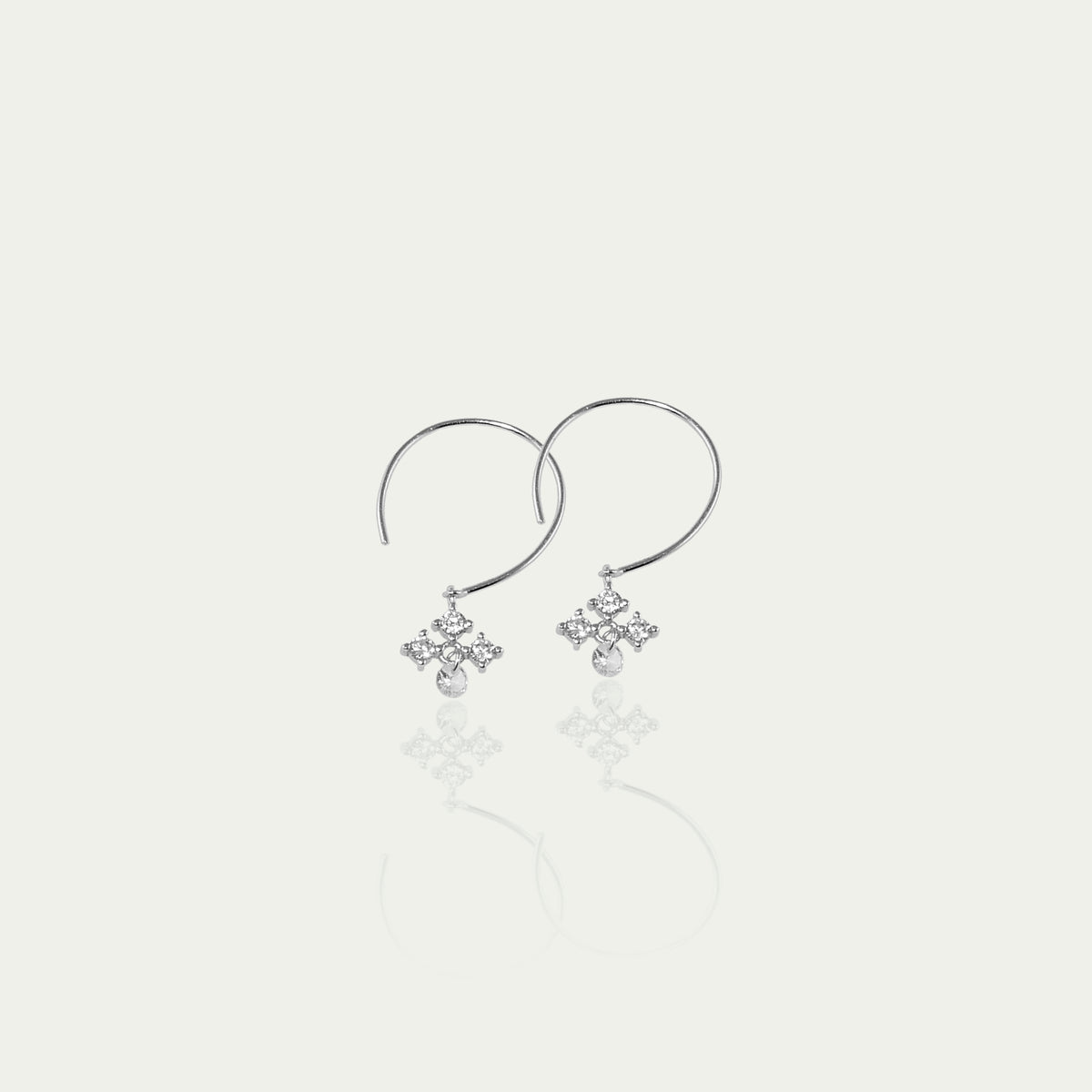 Ohrhänger Flying Stones – 925 Sterling Silber | Sucre Fine Jewelry