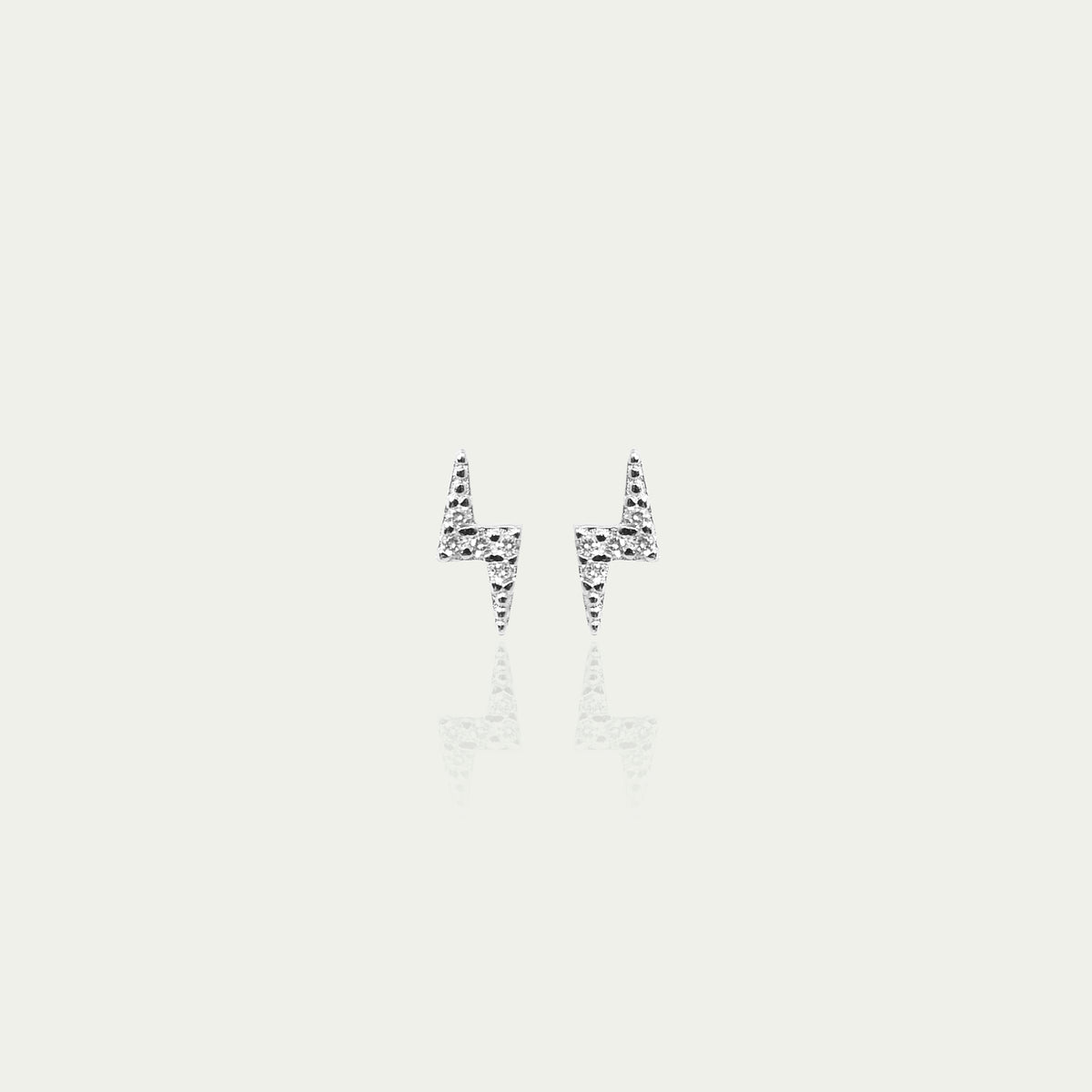 Ohrstecker Flash mit Zirkonia – 925 Sterling Silber | Sucre Fine Jewelry