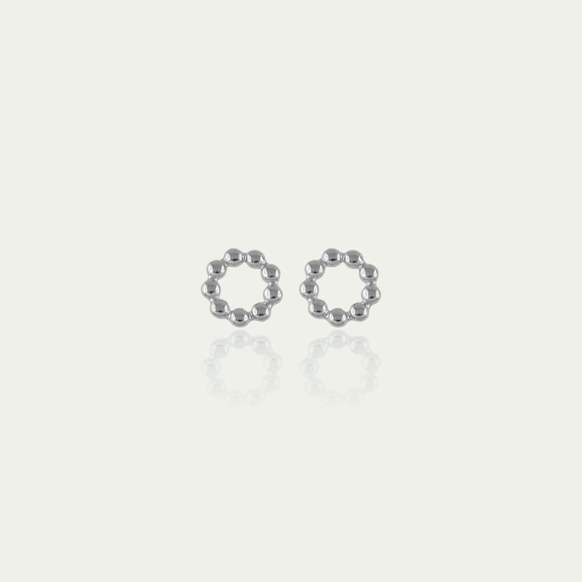 Ohrstecker Bubbles Circle – 925 Sterling Silber | Sucre Fine Jewelry