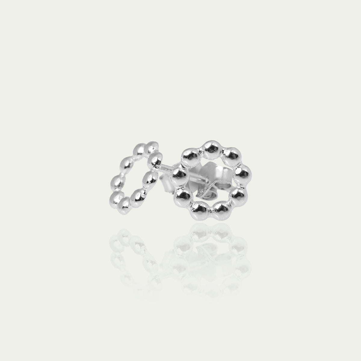 Ohrstecker Bubbles Circle – 925 Sterling Silber | Sucre Fine Jewelry