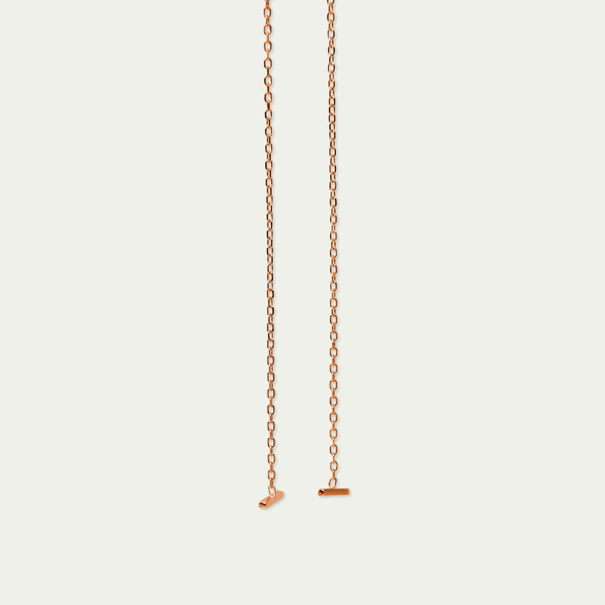 Ohrhänger Bar – 925 Sterling Silber 18K Roségold vergoldet | Sucre Fine Jewelry