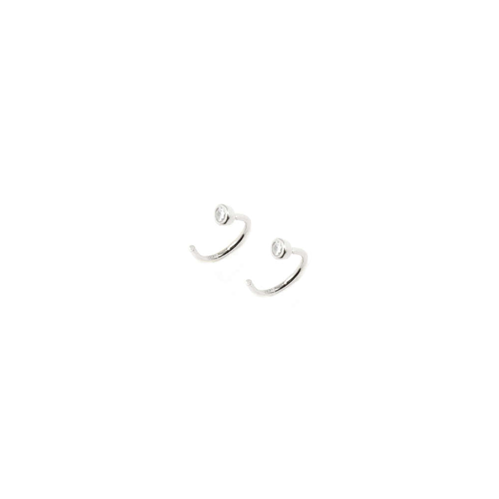 Ohrhänger Glam Hoop – 925 Sterling Silber | Sucre Fine Jewelry