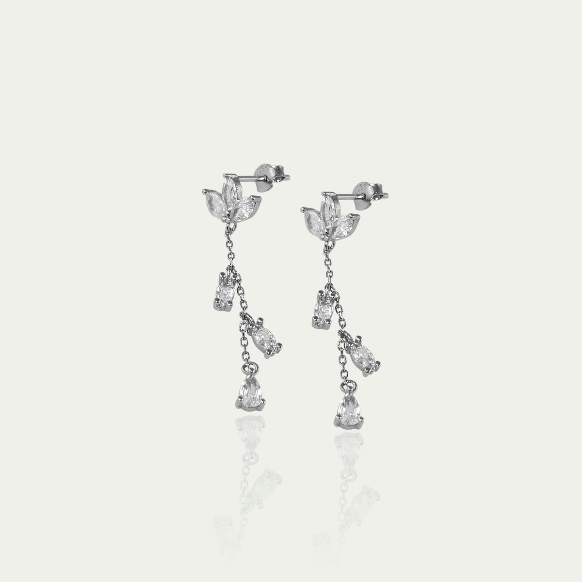 Ohrhänger Shiny Drop – 925 Sterling Silber | Sucre Fine Jewelry