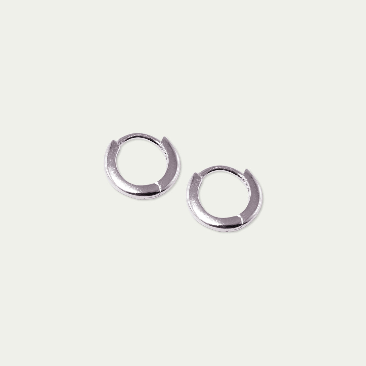 Klappcreole Pure Mini 0,6cm – 925 Sterling Silber | Sucre Fine Jewelry