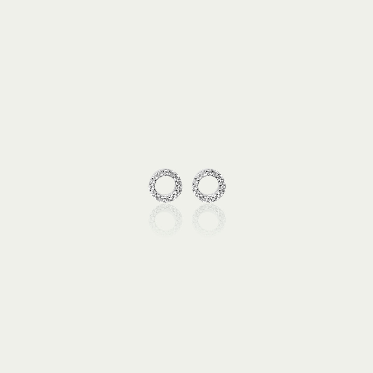 Ohrstecker Mini Circle – 925 Sterling Silber | Sucre Fine Jewelry