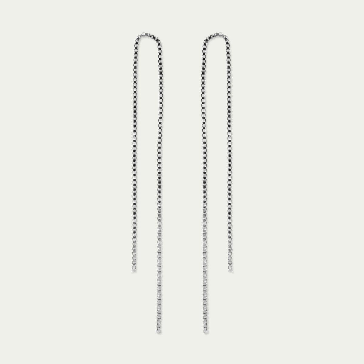 Ohrhänger Boxchain – 925 Sterling Silber | Sucre Fine Jewelry