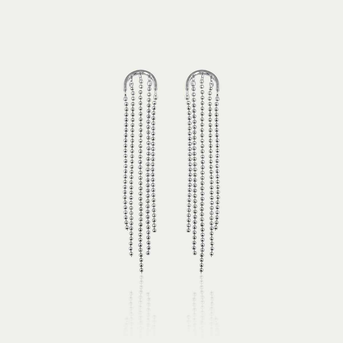 Ohrhänger Balls Chain – 925 Sterling Silber | Sucre Fine Jewelry
