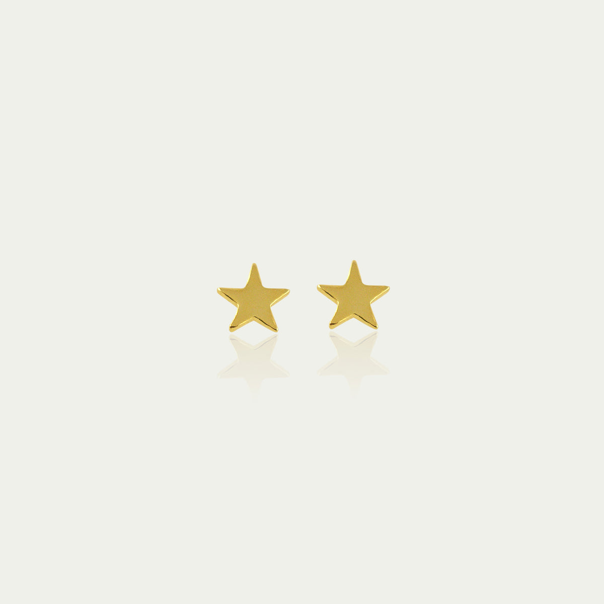Ohrstecker Mini Stern – 925 Sterling Silber 18K Gelbgold vergoldet | Sucre Fine Jewelry