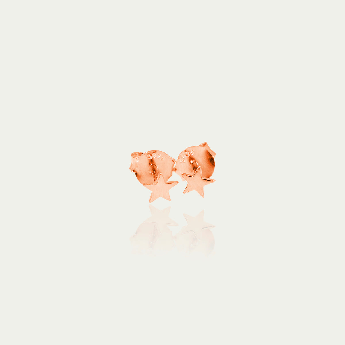 Ohrstecker Mini Stern – 925 Sterling Silber 18K Roségold vergoldet | Sucre Fine Jewelry