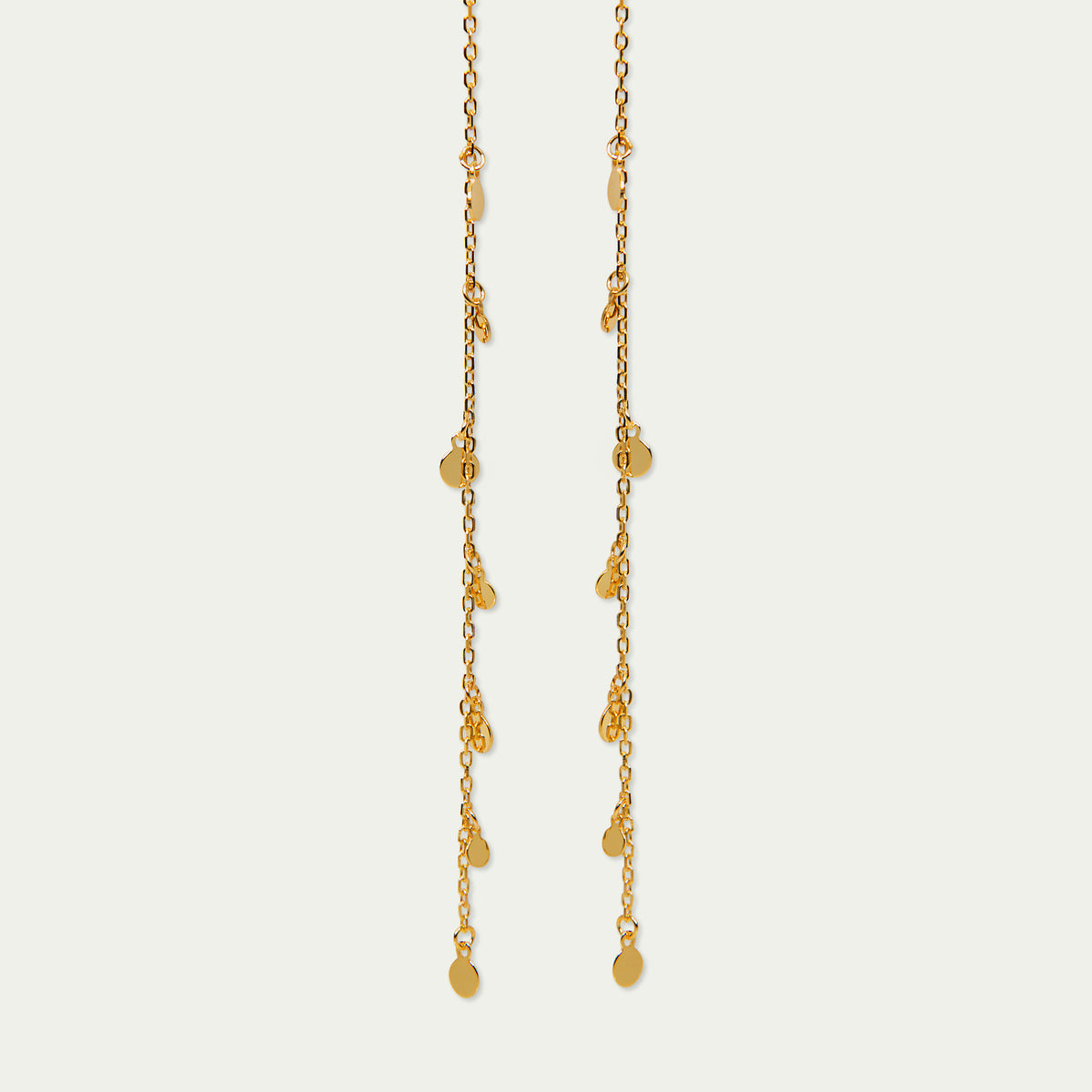Ohrhänger Sprinkle – 925 Sterling Silber 18K Gelbgold vergoldet | Sucre Fine Jewelry